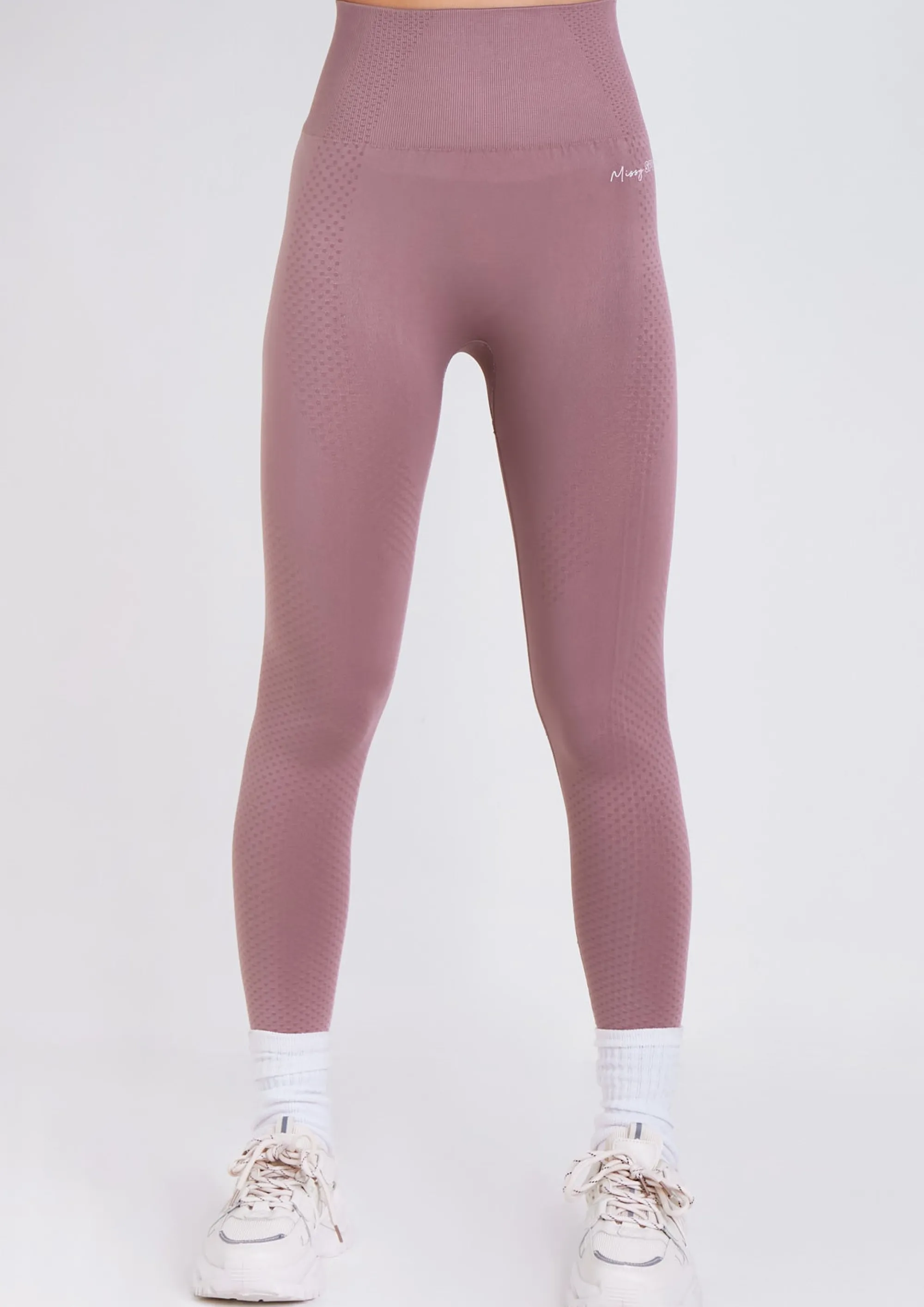 Missy Empire Anni Mocha Missy Sport Seamless High Waisted Gym Leggings^Women Seamless & Shapewear