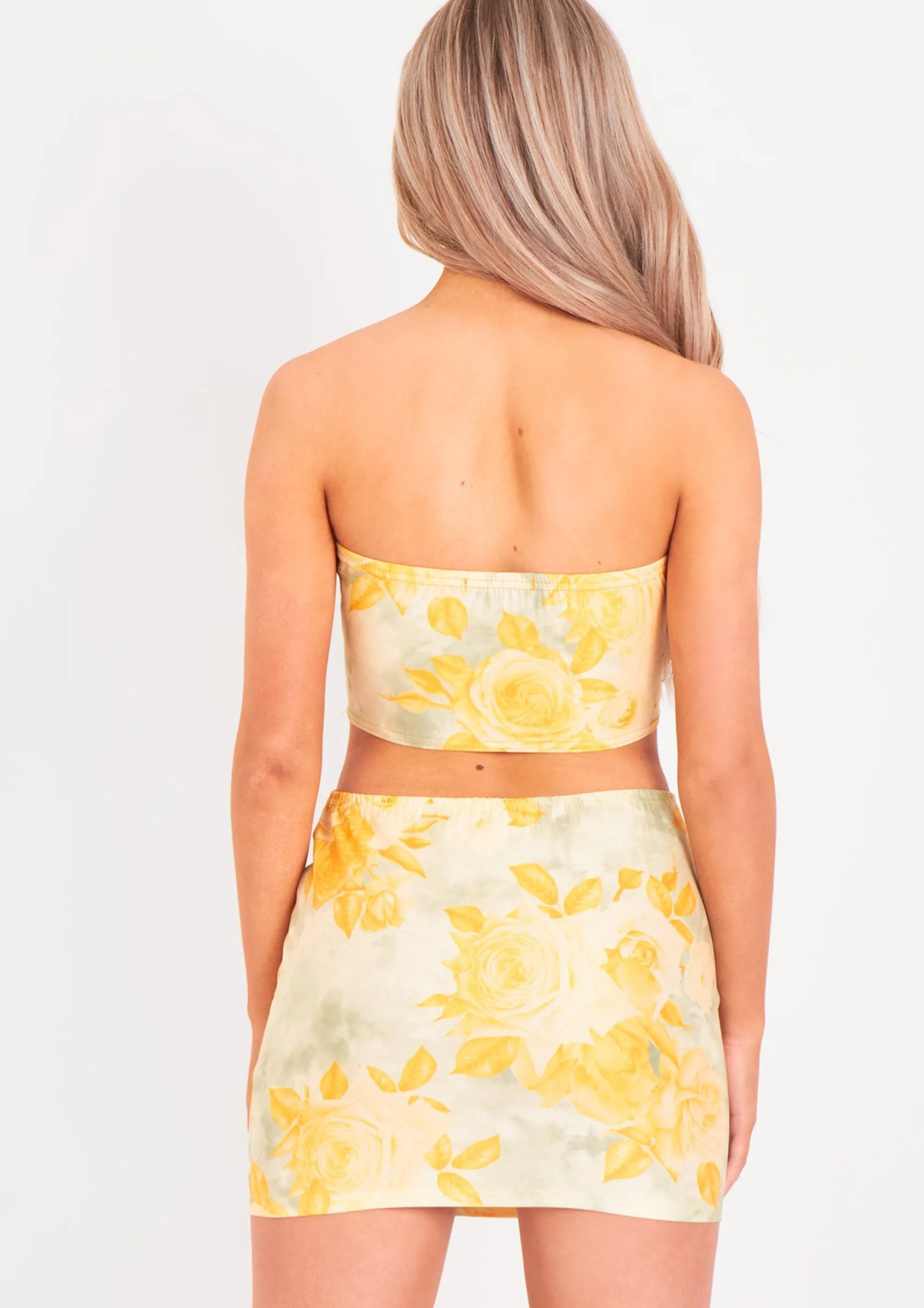 Missy Empire Rivka Floral Print Bengaline Corset Top Fashion